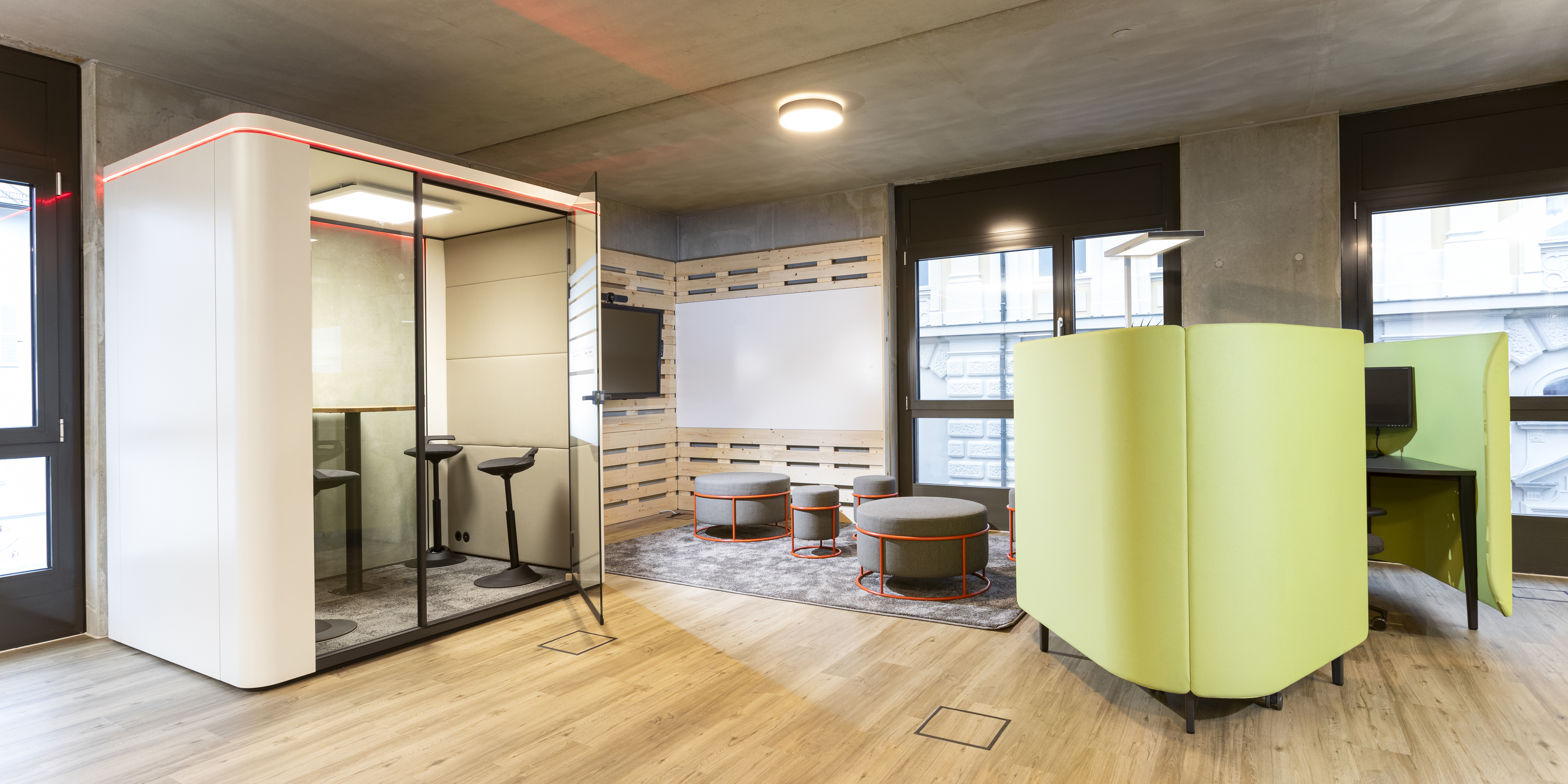 From Building Site to Office