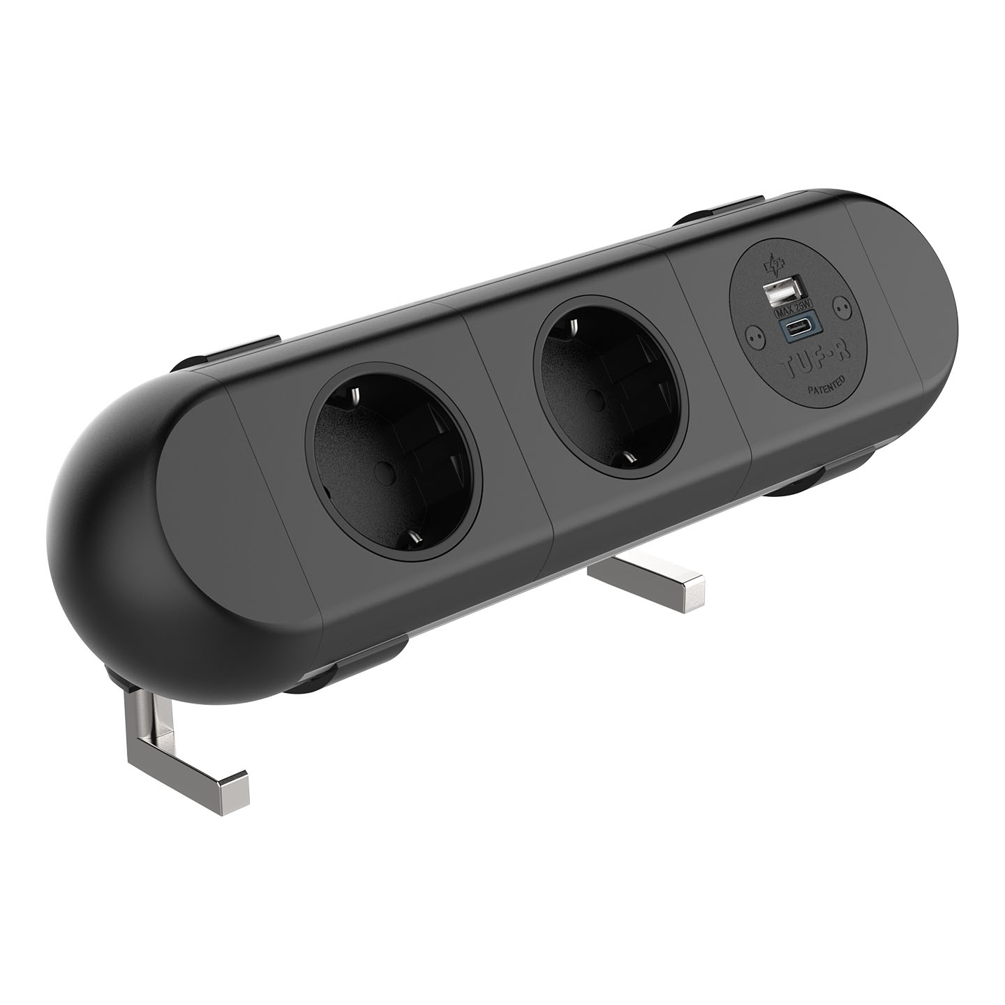 Power Polar 2x Schuko USB AC 25W - 103